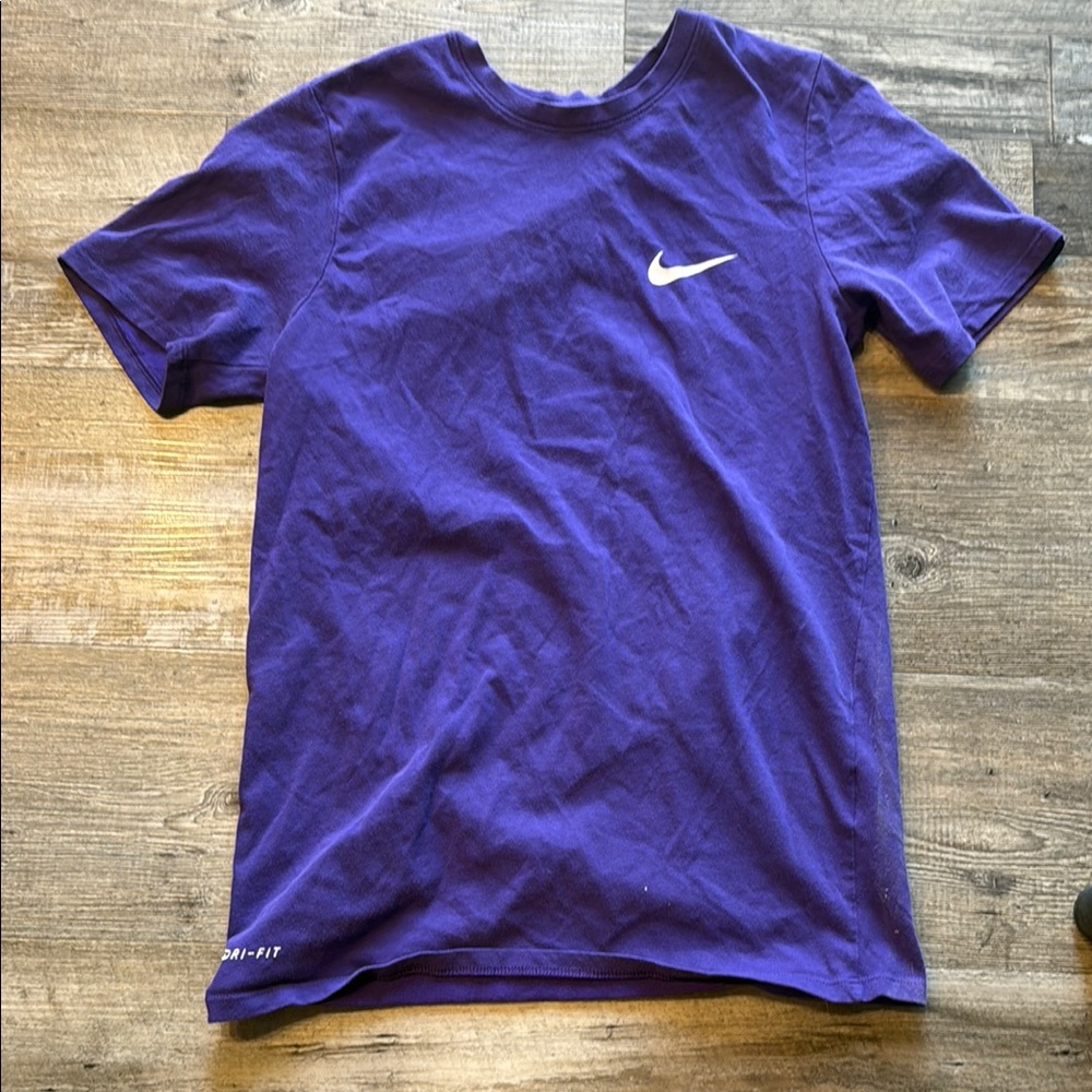 Nike Men's Short Sleeve Purple Tee